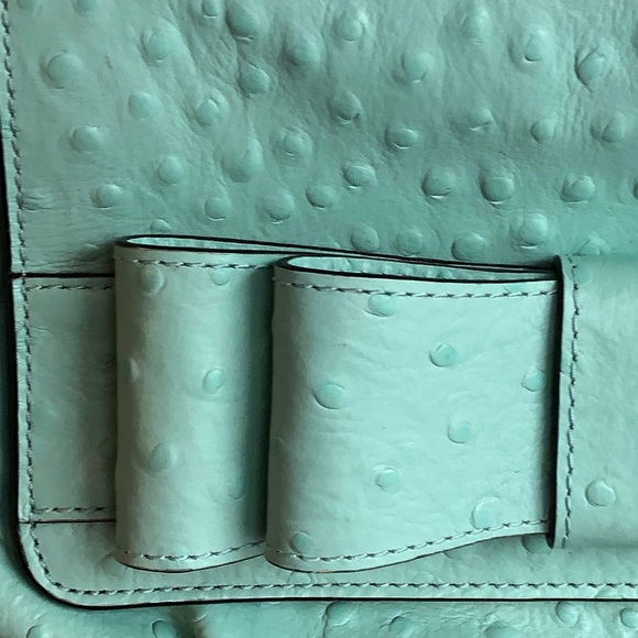 NWOT KATE SPADE Charm City Joleen Leather Shoulder Bag *rare Aqua/Mint colour* - Picture 13 of 14